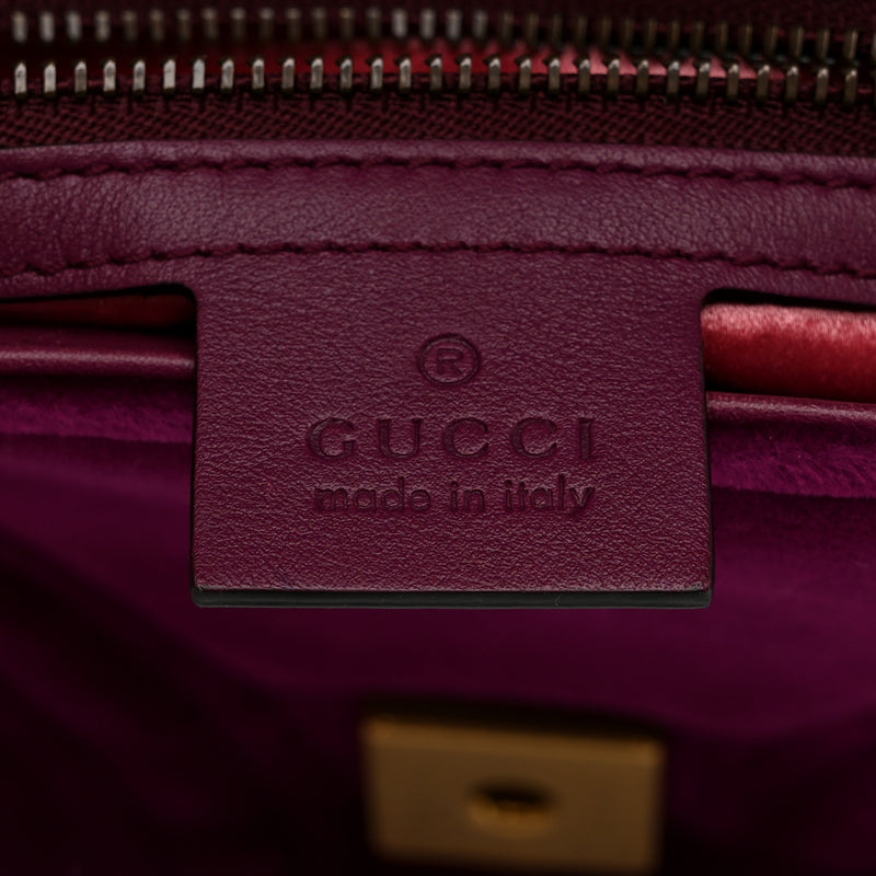 Gucci Velvet Matelasse Small Gg Marmont