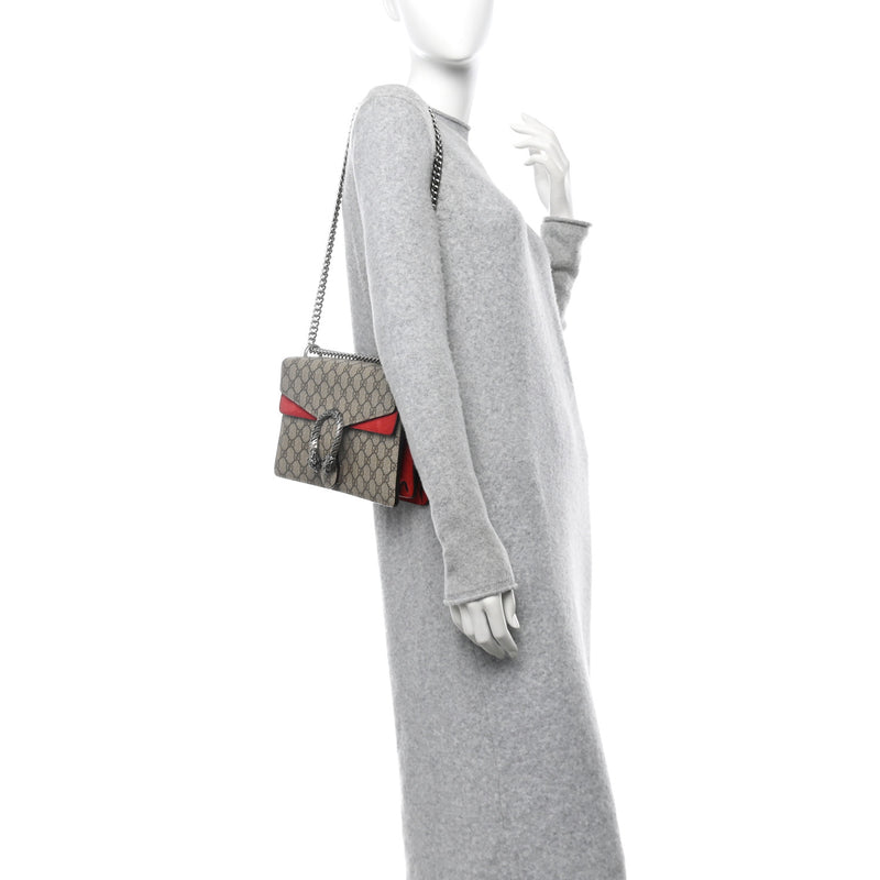 Gucci Gg Supreme Small Dionysus Shoulder