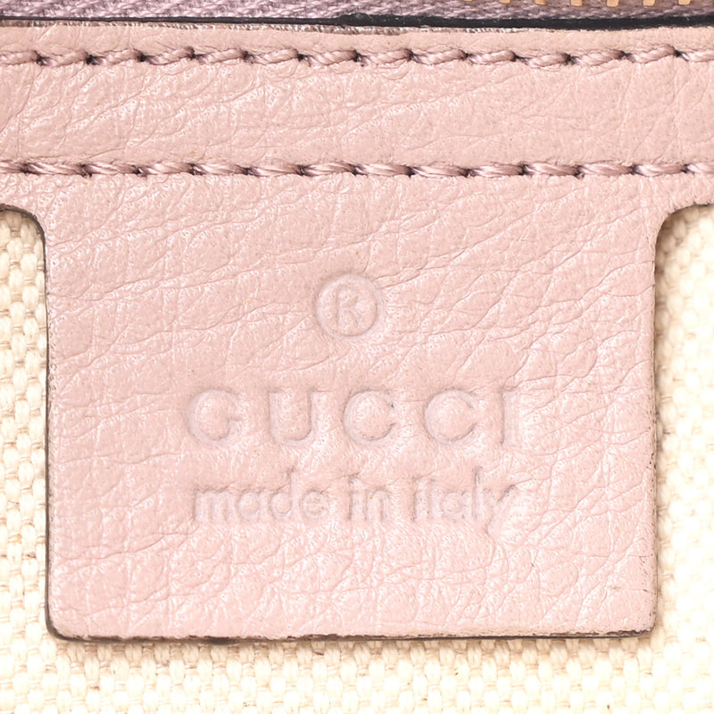 Gucci Vintage Web Small Boston Lilac