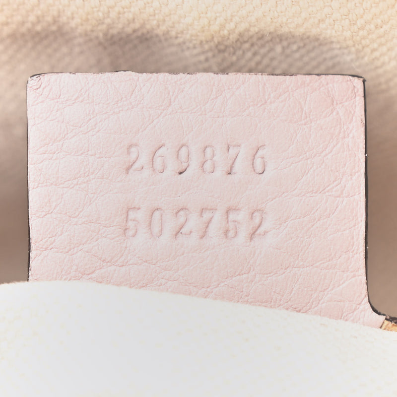 Gucci Vintage Web Small Boston Lilac