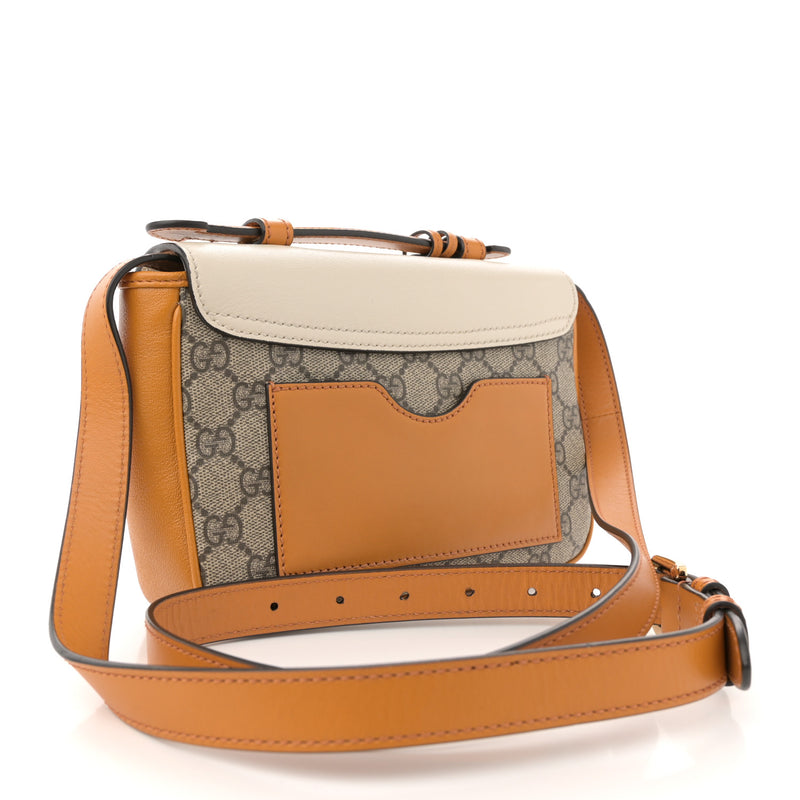 Gucci Gg Supreme Calfskin Mini Padlock