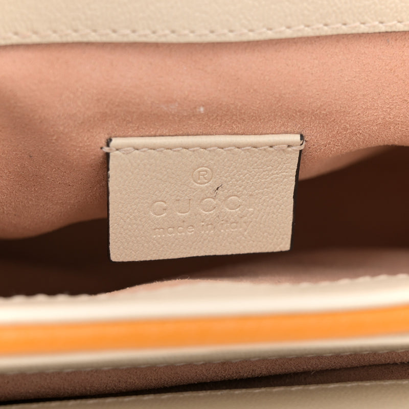 Gucci Gg Supreme Calfskin Mini Padlock
