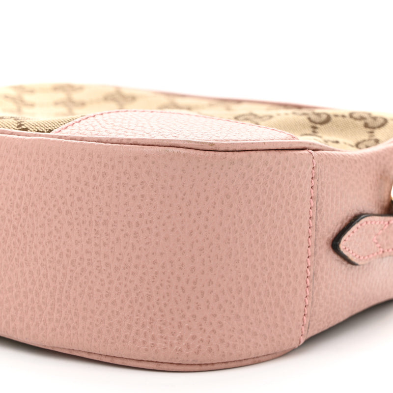 Gucci Mini Bree Messenger Bag Beige Soft