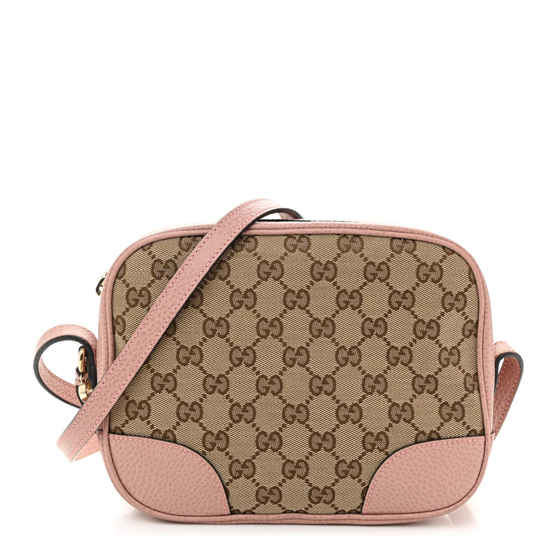 Gucci Mini Bree Messenger Bag Beige Soft