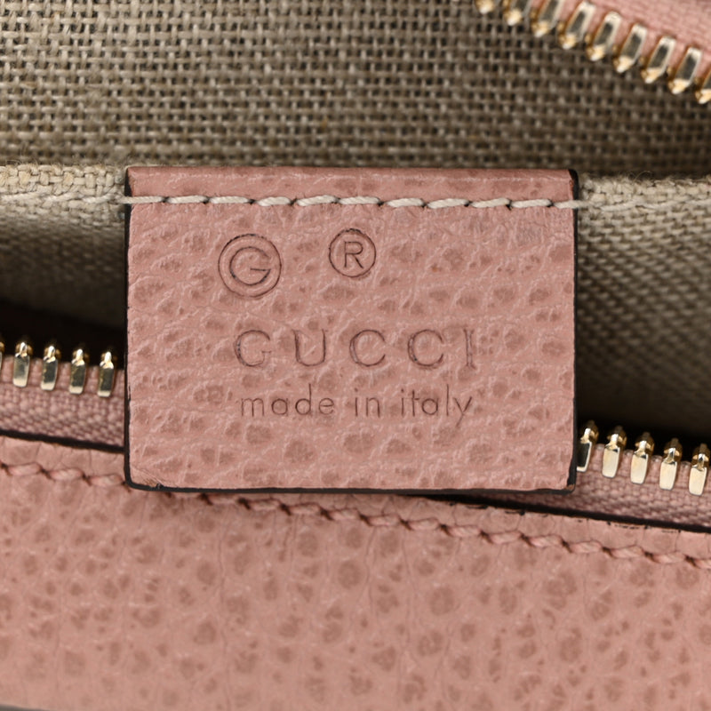 Gucci Mini Bree Messenger Bag Beige Soft