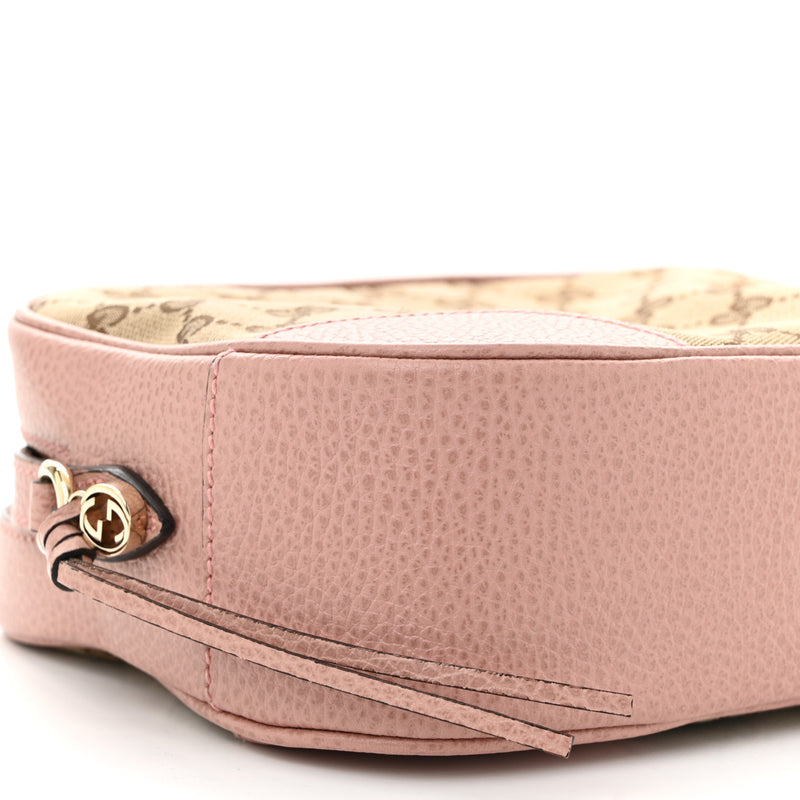 Gucci Mini Bree Messenger Bag Beige Soft