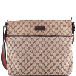 Front Pocket Web Messenger Gg Canvas