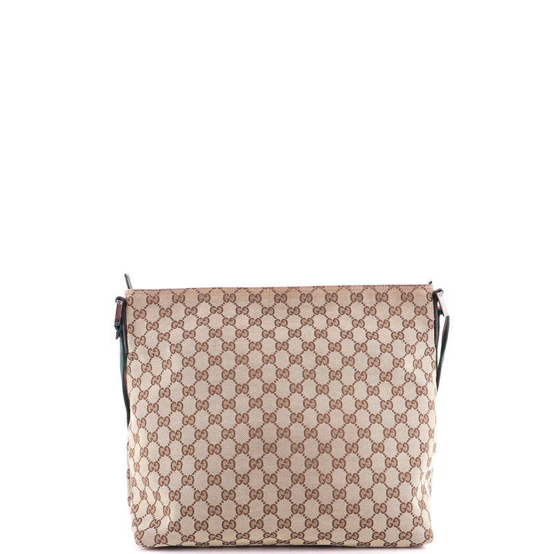 Front Pocket Web Messenger Gg Canvas