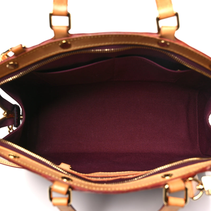 Louis Vuitton Vernis Brea Mm Rouge