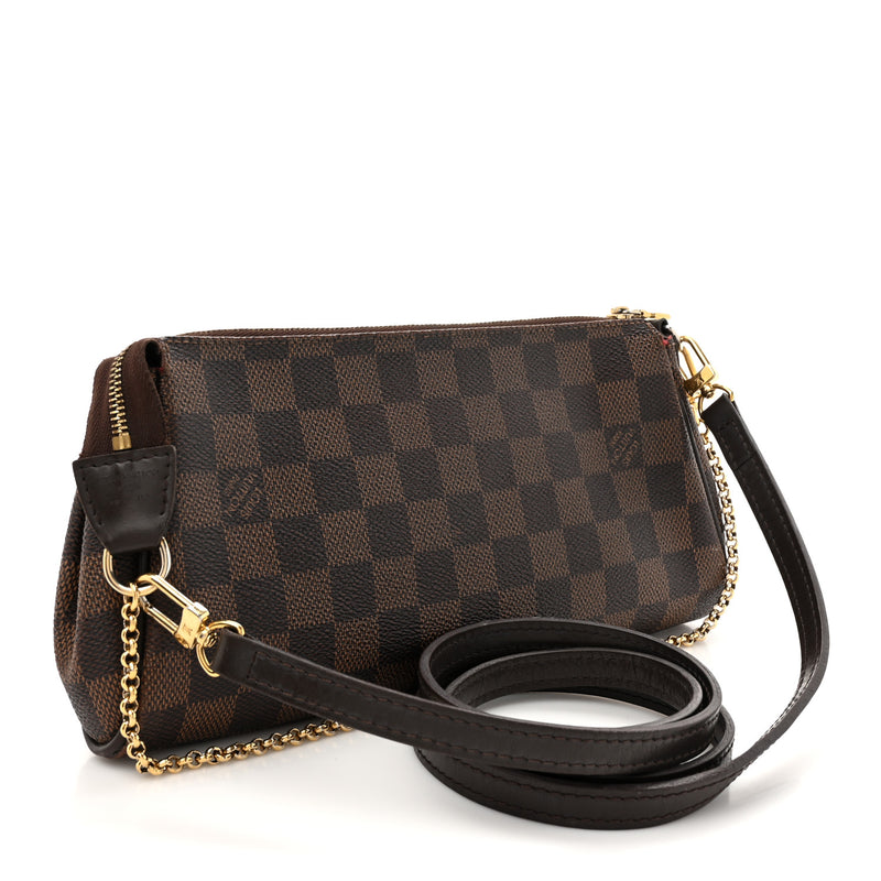 Louis Vuitton Damier Ebene Eva Clutch