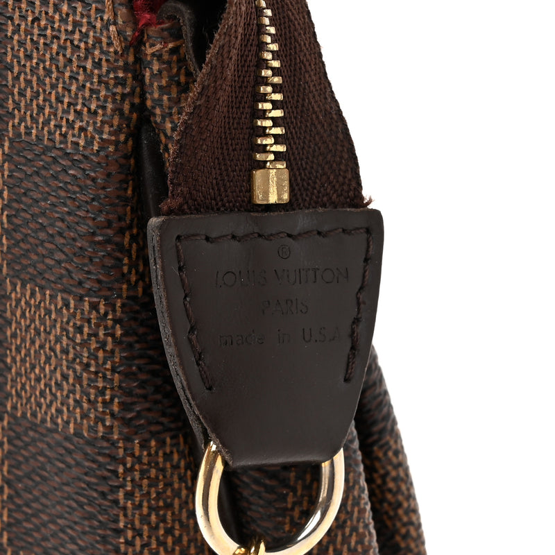 Louis Vuitton Damier Ebene Eva Clutch