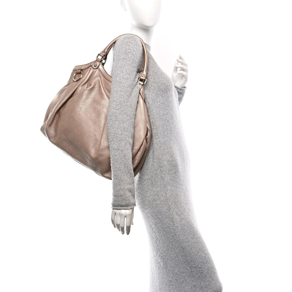 Gucci Metallic Cellarius Calfskin Large