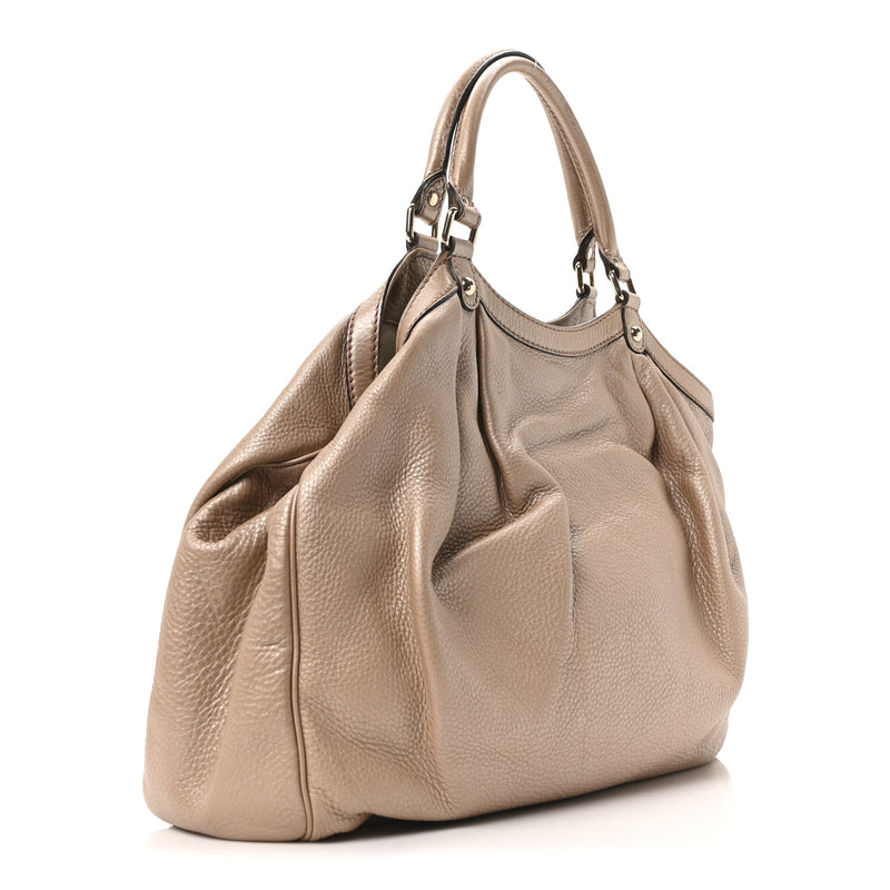 Gucci Metallic Cellarius Calfskin Large