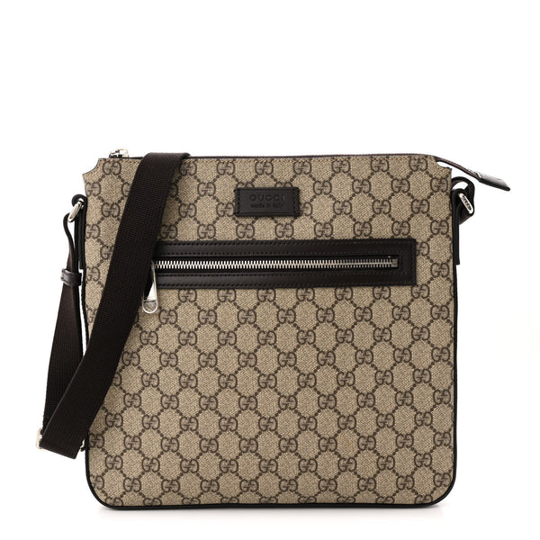 Gucci Gg Supreme Medium Flat Messenger