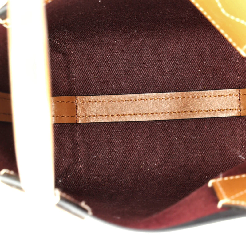 London Bucket Bag Vintage Check Canvas