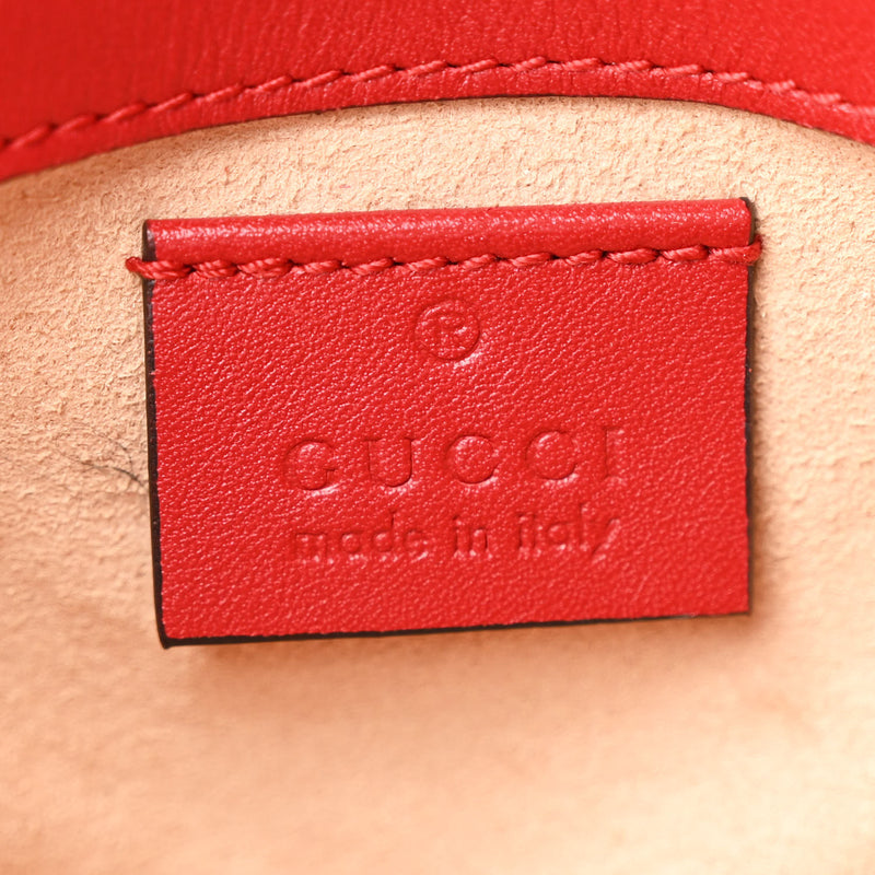 Gucci Calfskin Matelasse Super Mini Gg