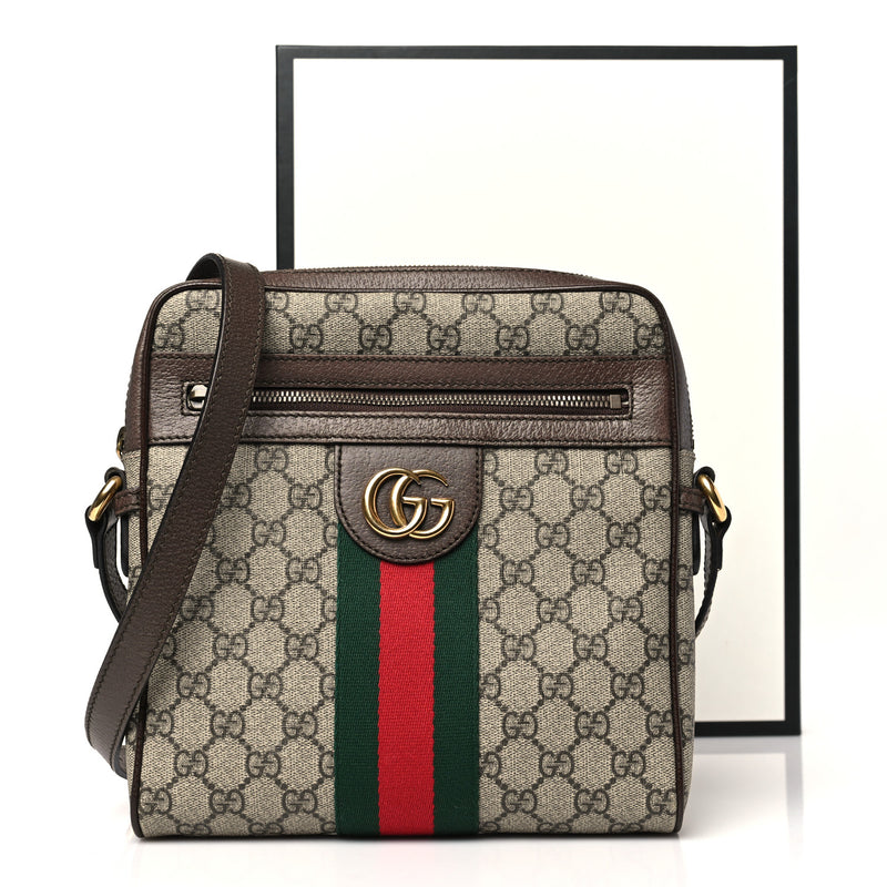 Gucci Gg Supreme Web Small Ophidia