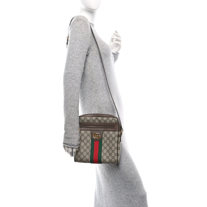 Gucci Gg Supreme Web Small Ophidia