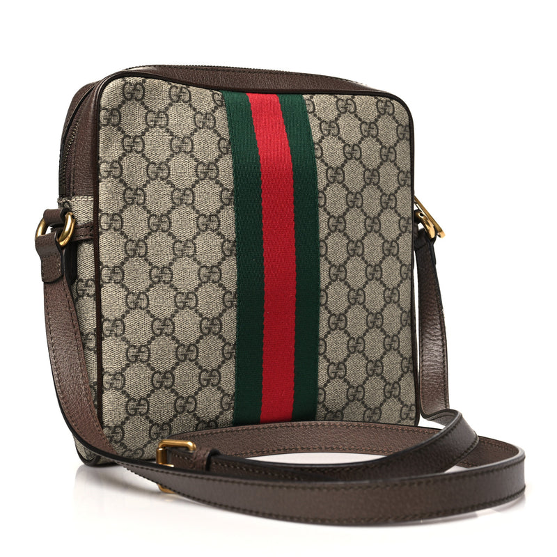 Gucci Gg Supreme Web Small Ophidia