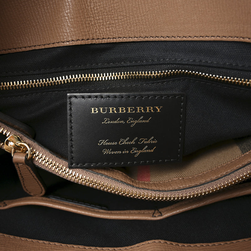 Burberry Derby Calfskin House Check