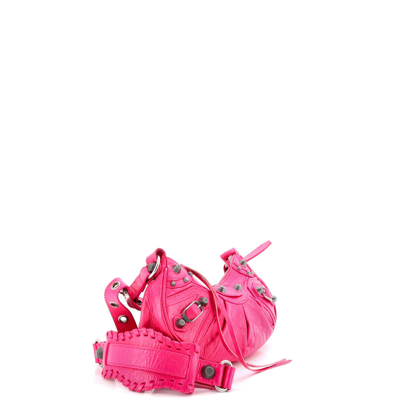 Le Cagole Giant Studs Shoulder Bag