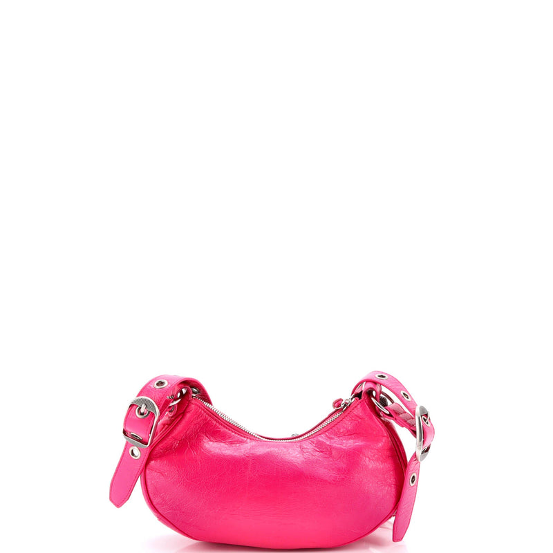 Le Cagole Giant Studs Shoulder Bag