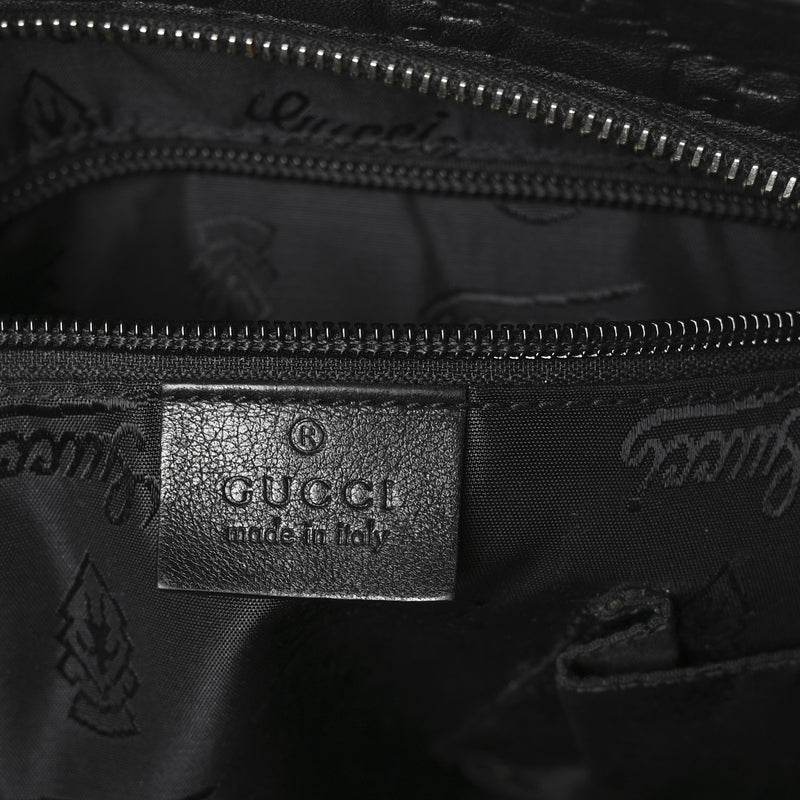 Gucci Guccissima Medium Flat Messenger
