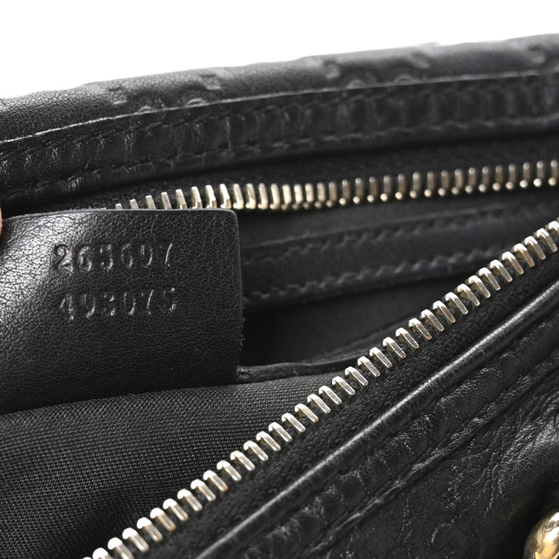 Gucci Guccissima Medium Joy Boston Black