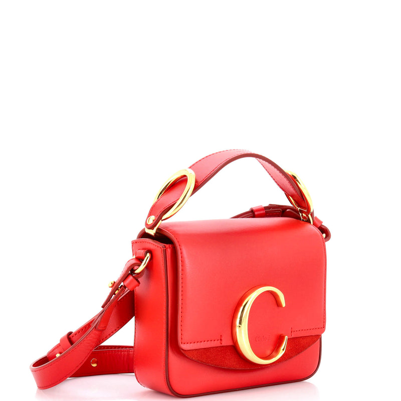 C Flap Bag Leather Mini