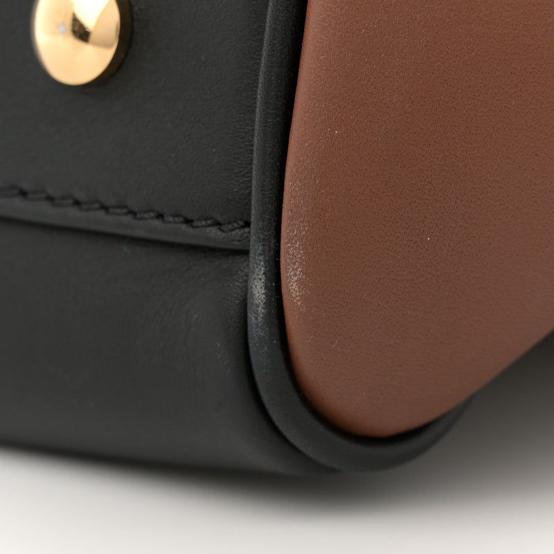 Burberry Smooth Calfskin Paneled Medium