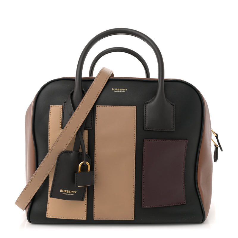 Burberry Smooth Calfskin Paneled Medium