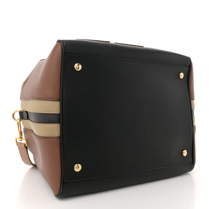 Burberry Smooth Calfskin Paneled Medium