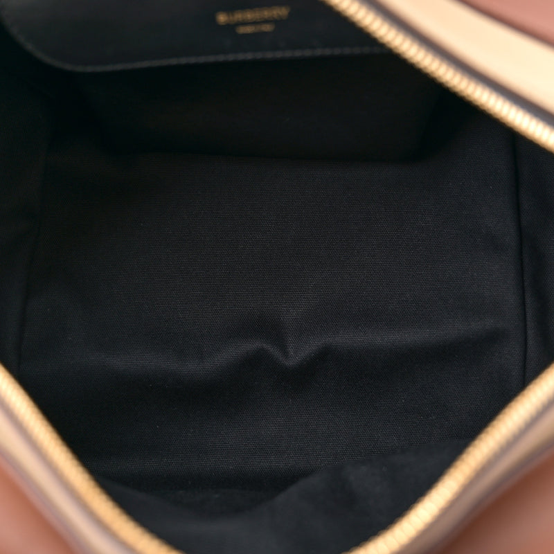 Burberry Smooth Calfskin Paneled Medium
