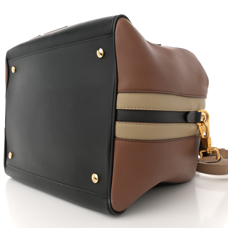 Burberry Smooth Calfskin Paneled Medium