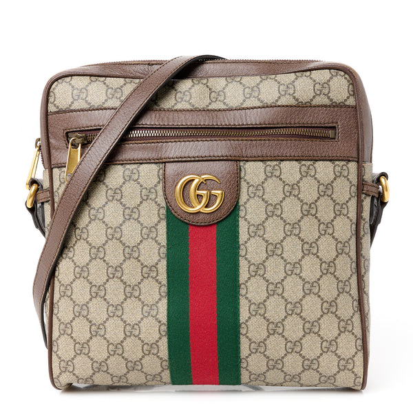 Gucci Gg Supreme Web Medium Ophidia