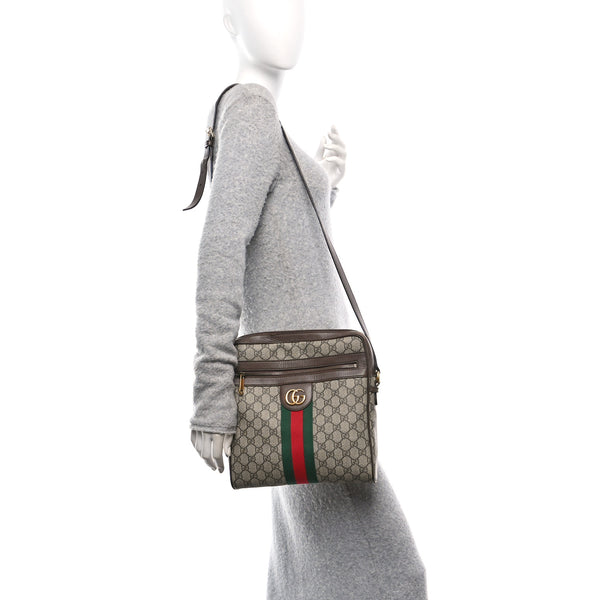 Gucci Gg Supreme Web Medium Ophidia