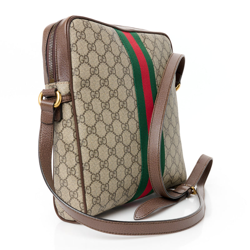 Gucci Gg Supreme Web Medium Ophidia