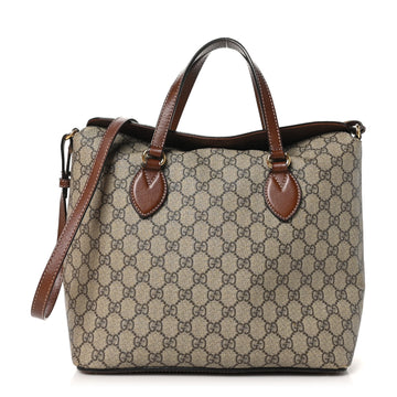Gucci Gg Supreme Linea A Foldover Tote