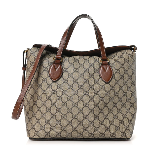 Gucci Gg Supreme Linea A Foldover Tote
