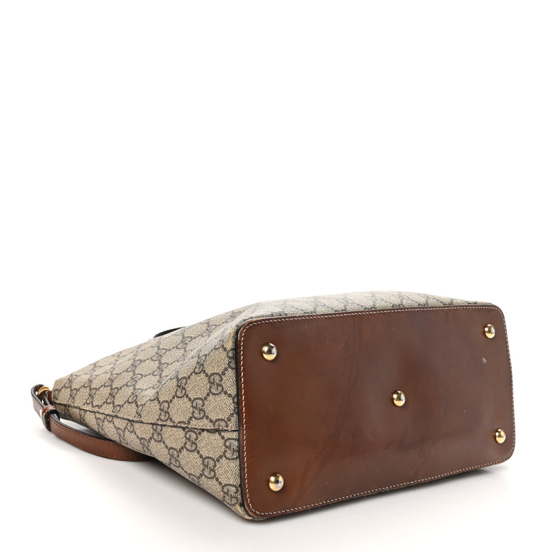 Gucci Gg Supreme Linea A Foldover Tote
