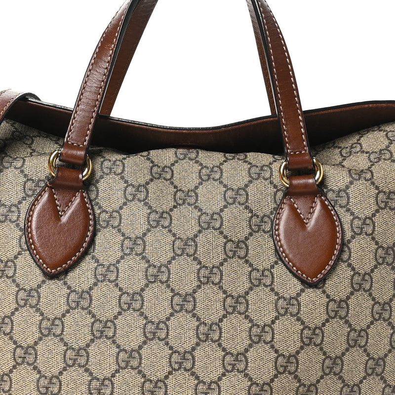 Gucci Gg Supreme Linea A Foldover Tote