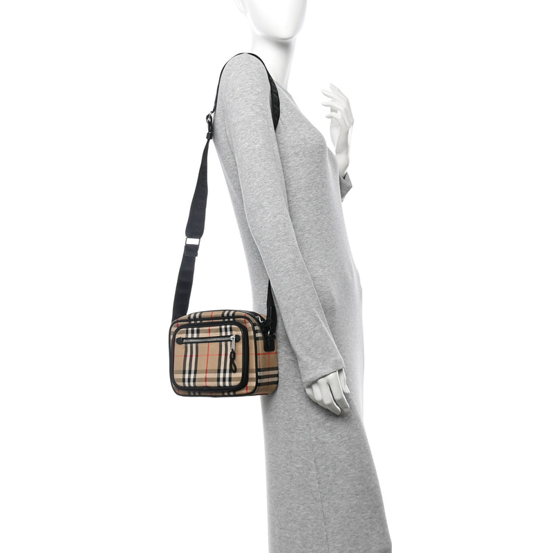 Burberry Canvas Check Paddy Messenger