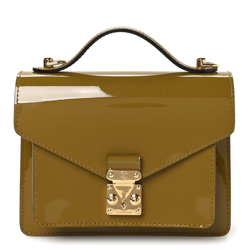 Louis Vuitton Vernis Monceau Bb Olive