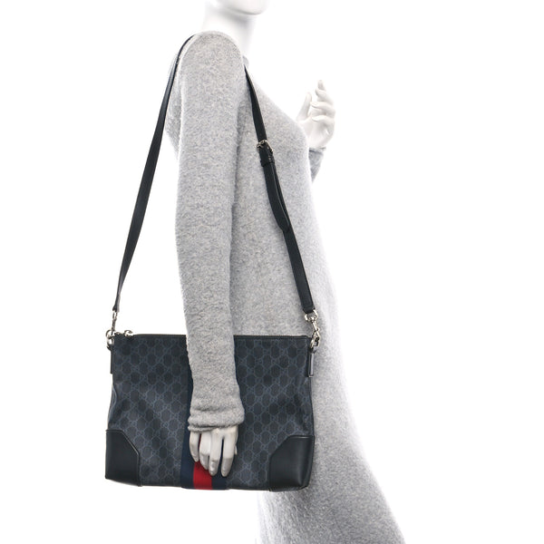 Gucci Soft Gg Supreme Appia Calfskin Web