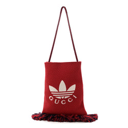 Gucci X Adidas Crochet Fringe Messenger