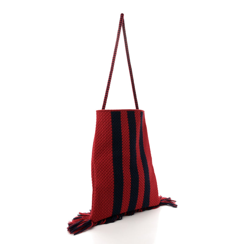 Gucci X Adidas Crochet Fringe Messenger