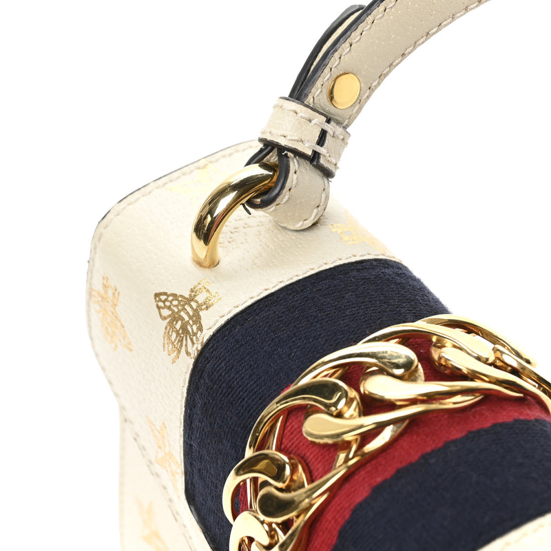 Gucci Textured Calfskin Bee Star Print