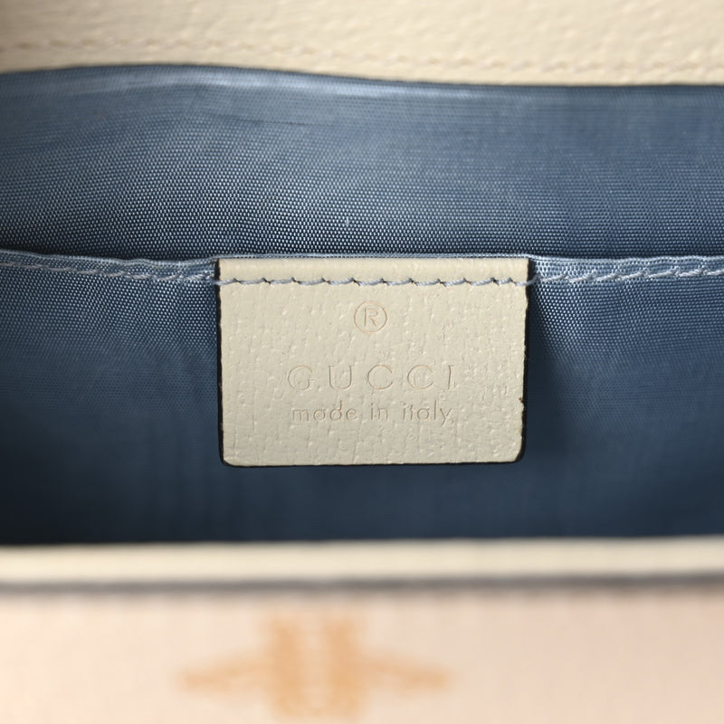 Gucci Textured Calfskin Bee Star Print