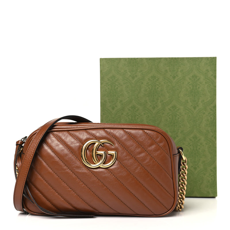 Gucci Glazed Calfskin Matelasse Diagonal