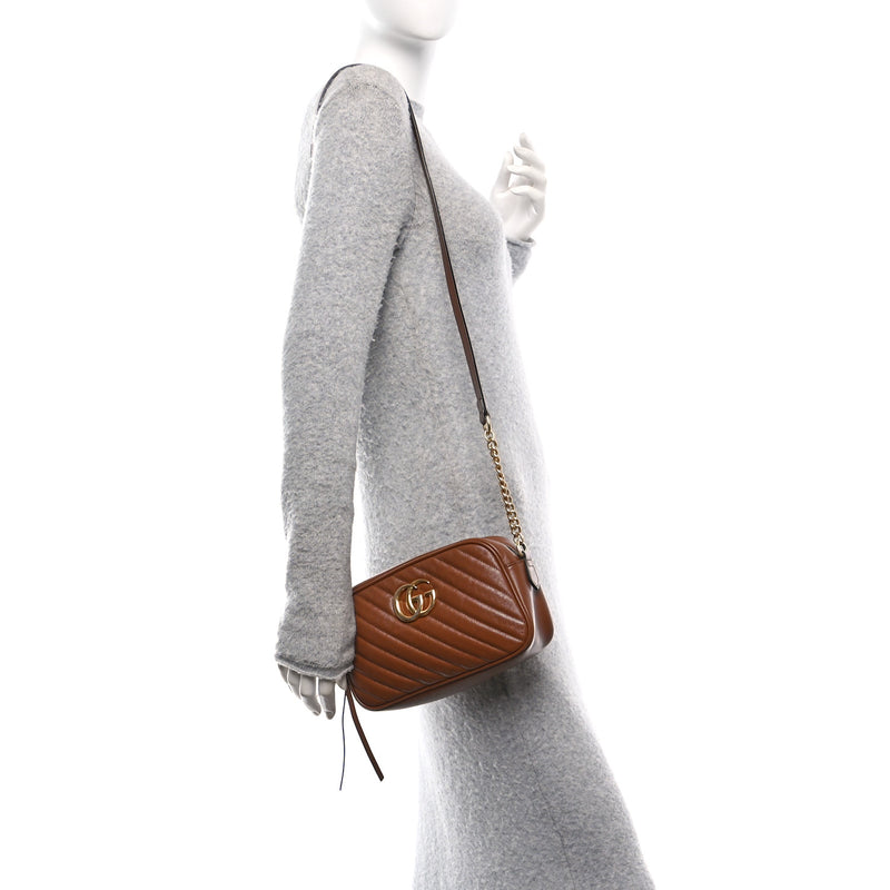 Gucci Glazed Calfskin Matelasse Diagonal